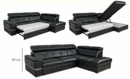 Narożnik DANTE! Skóra naturalna 100%, Dostępny od ręki!