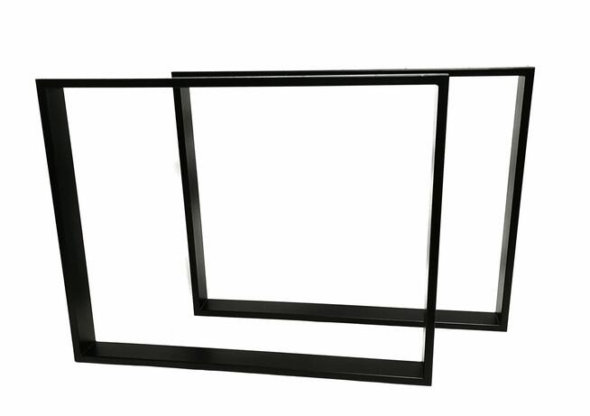 Nogi stalowe do stołu profil 80x20 2szt(1kpl)