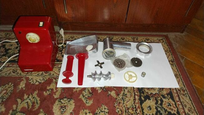 Maszynka do mielenia mięsa PRL Zelmer typ 586 8 - komplet