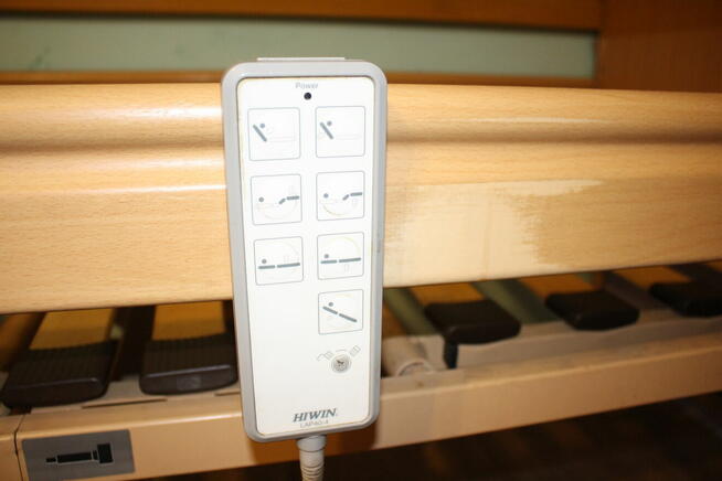 Łóżko rehabilitacyjne Burmeier regulowane z pilotem