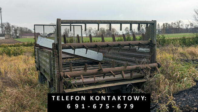 Rozrzutnik obornika dwuosiowy