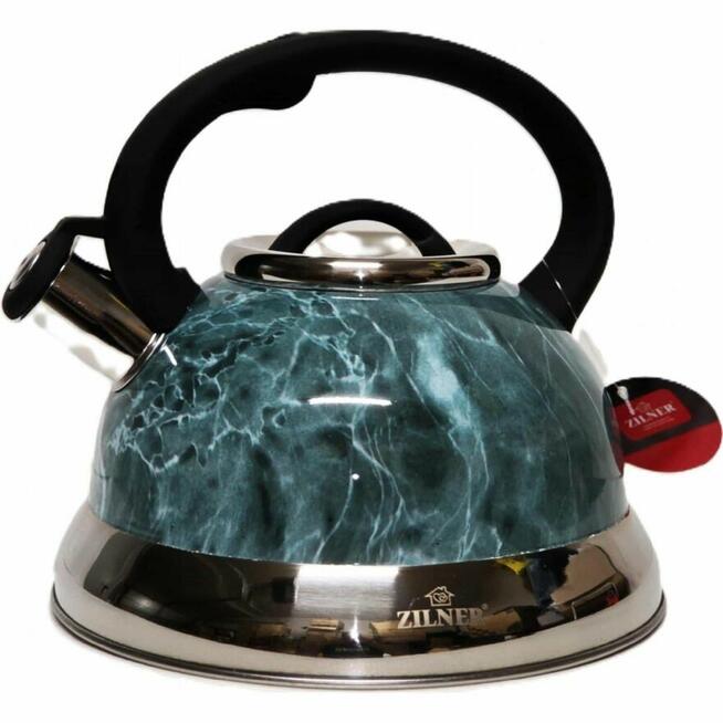 Czajnik marmur szary , czarny , zielony 79zl