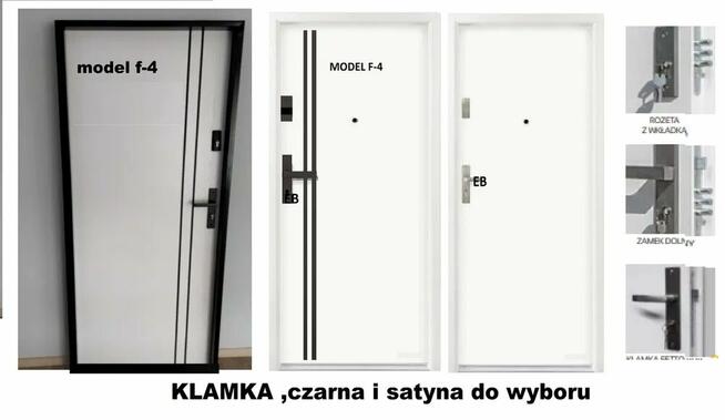 DRZWI WEJŚCIOWE do mieszkania, zewnętrzne, wewnątrzklatkowe