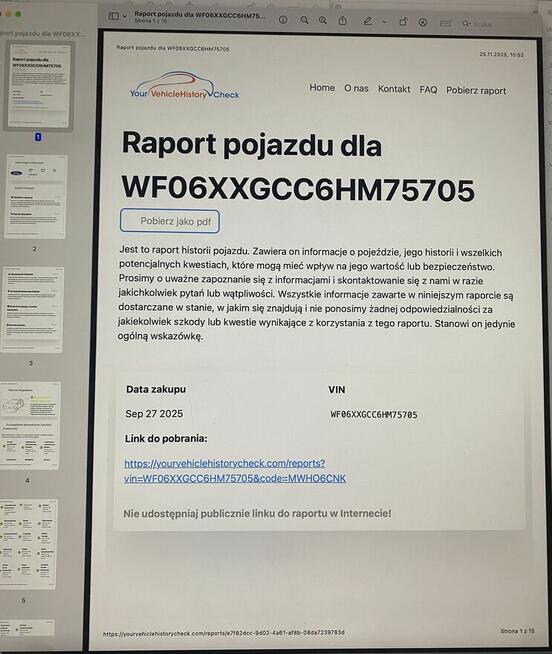 Ford Focus Kombi Lift - Wyposażony Bezwypadkowy Serwis PRZEB