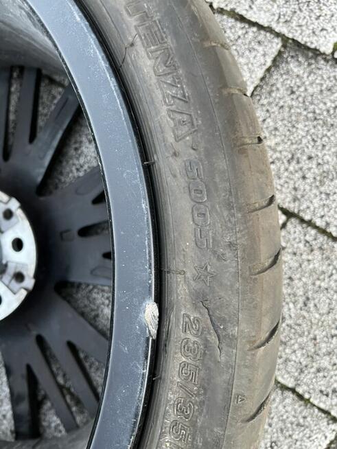 4 szt. opon BRIDGESTONE 235/35 na alufelgach z BMW R19