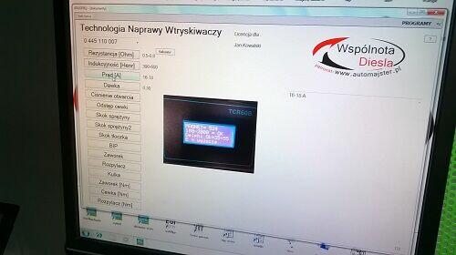 3 Etap naprawy wtryski CR Bosch Bip-Time