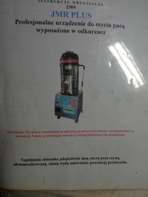 Myjka parowa JMR plus