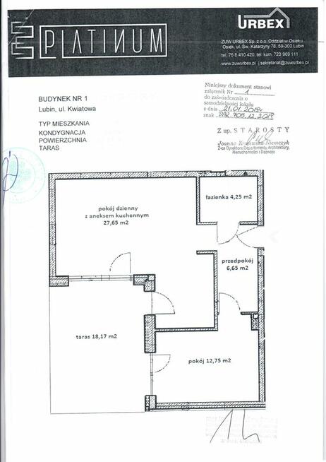 Bezczynszowe 2 pok/ PARTER/Komórka/Taras/Kwiatowa