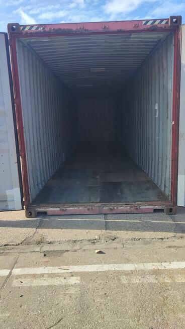 Kontener morski magazynowy - 40 HC, używany - Pewny Kontener
