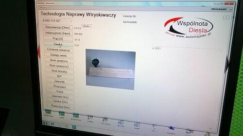 3 Etap naprawy wtryski CR Bosch Bip-Time