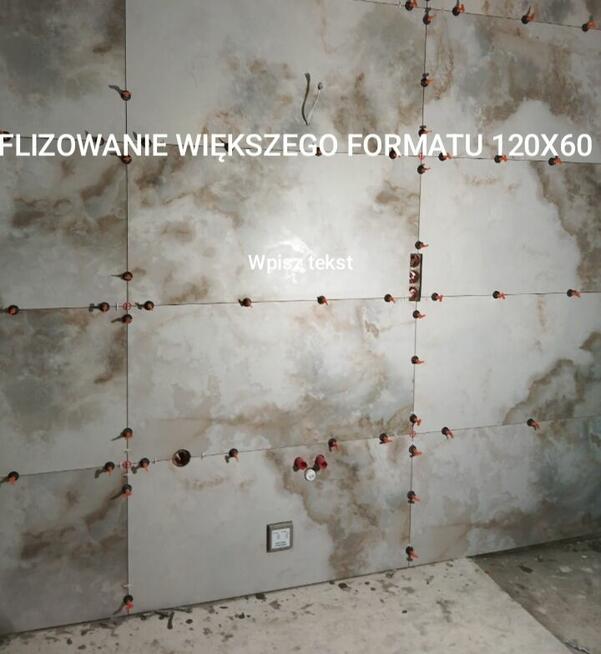Fliziarz Glazurnik 80 zł za m2 robocizna flizowania