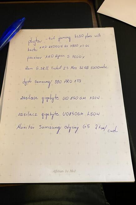 Komputer gamingowy/biurowy