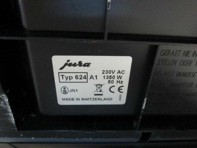 Kawiarka JURA model IMPRESSA Z5 Typ 624 - super stan! SWISS