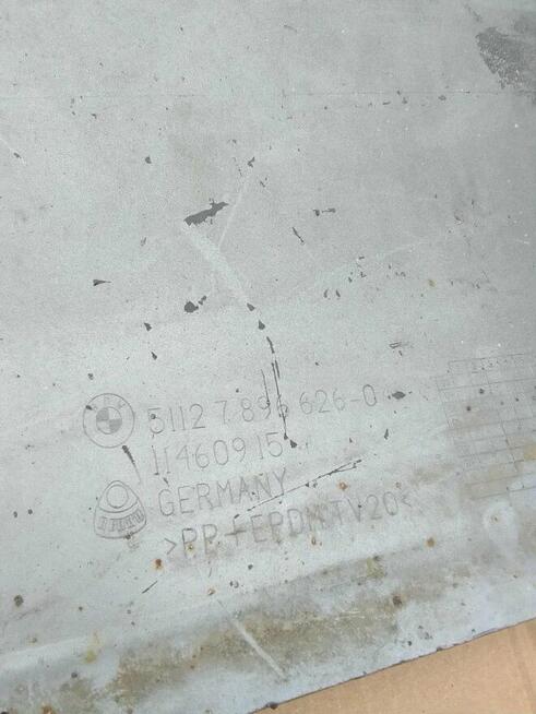 BMW E60 E61 dyfuzor zderzaka tylnego mpakiet