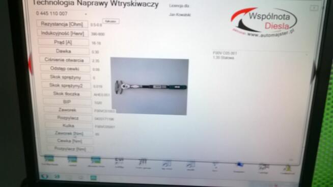 3 Etap naprawy wtryski CR Bosch Bip-Time