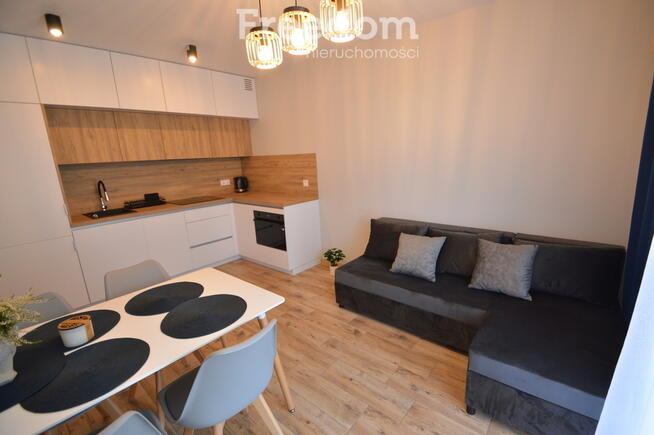 Nowy apartament z ogródkiem. Garaż. Duża komórka.