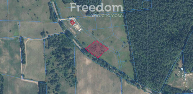 Malownicza działka 3026 m² – las i jezioro