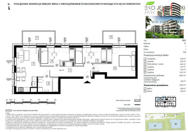 Mieszkanie Lublin Węglinek, Jemiołuszki