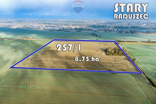 Na sprzedaż grunty orne RIIIa 8,75 ha