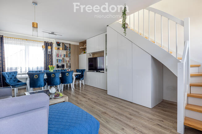 Nowoczesne mieszkanie w szeregowcu blisko Poznania