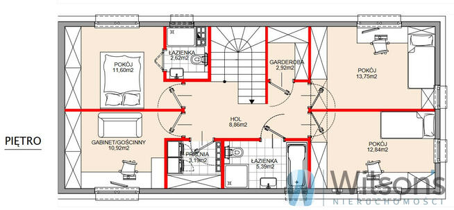 Dom Halinów, Północna