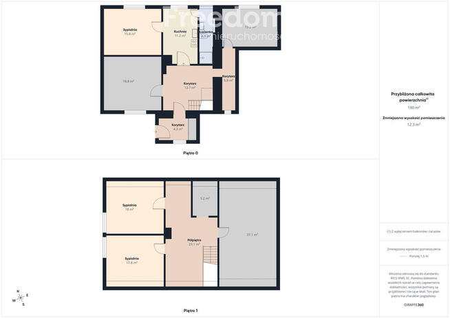 Dom 180 m² z poddaszem do adaptacji