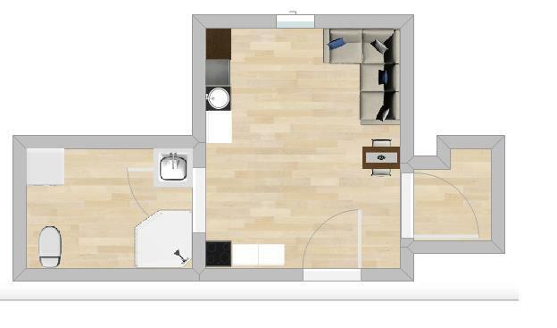 Pokoju 10, Załęże, kawalerka z garderobą, PROMOCJA