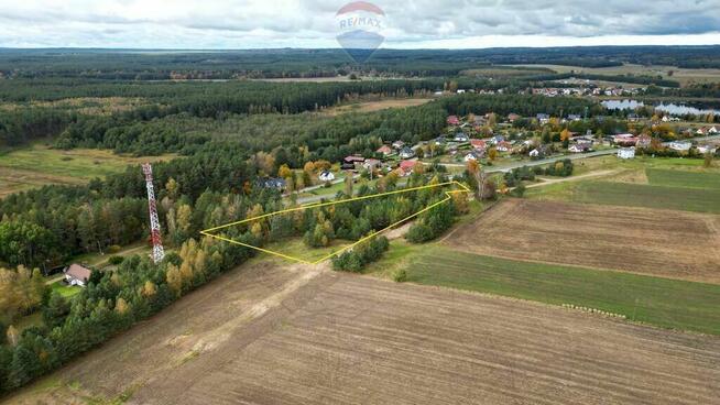 Działka inwestycyjna przy drodze DK-21.