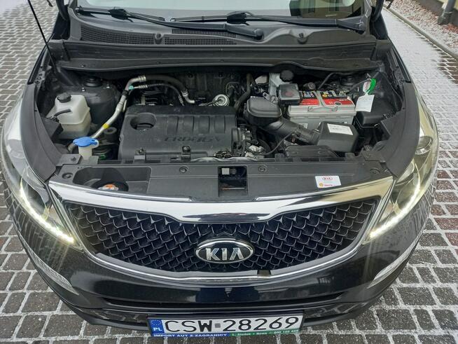 Kia Sportage 2xLedy Duża Navi Kamera Skóry 4xGrzane Fotele 100%Bezwypadkowa Zadbana