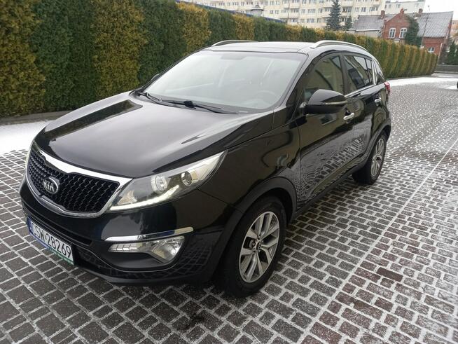 Kia Sportage 2xLedy Duża Navi Kamera Skóry 4xGrzane Fotele 100%Bezwypadkowa Zadbana