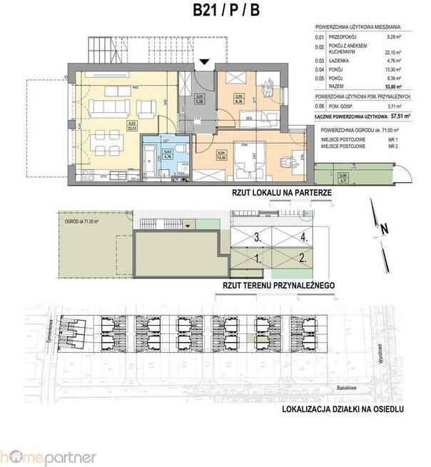 Mieszkanie Wrocław Psie Pole, Lipa Piotrowska, Kminkowa