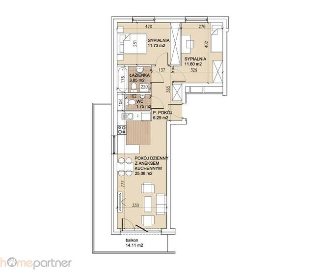 Mieszkanie Wrocław Psie Pole, Sołtysowice, Rafała Wojaczka