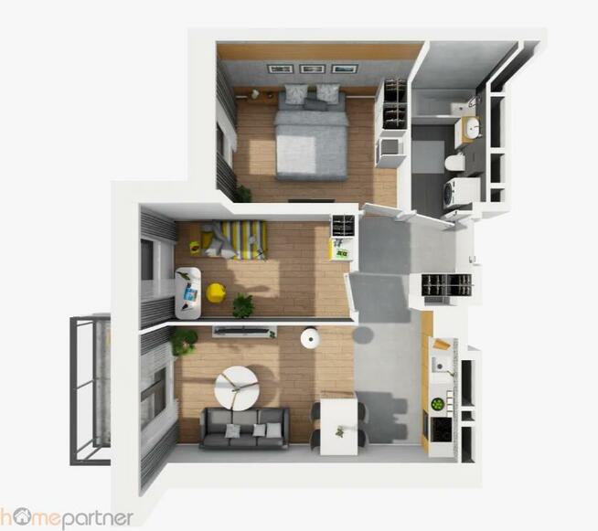 Mieszkanie Wrocław Krzyki, Partynice, al. Karkonoska