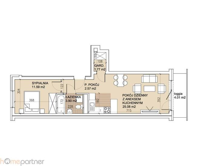 Mieszkanie Wrocław Psie Pole, Sołtysowice, Rafała Wojaczka