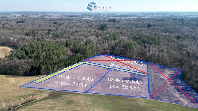 Działka budowlana Jędrychówko gm. Morąg