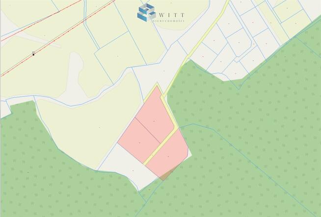 Działka budowlana Jędrychówko gm. Morąg