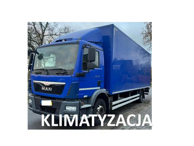MAN TGM 18.290 Euro 6 DMC 15 TON kontener poduszki winda klapa