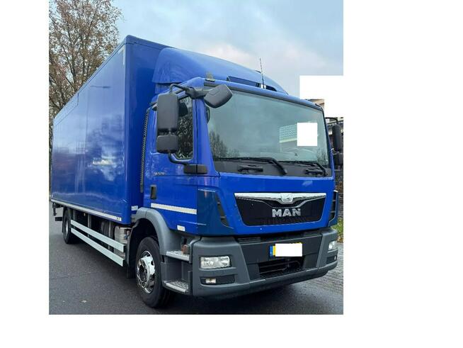 MAN TGM 18.290 Euro 6 DMC 15 TON kontener poduszki winda klapa