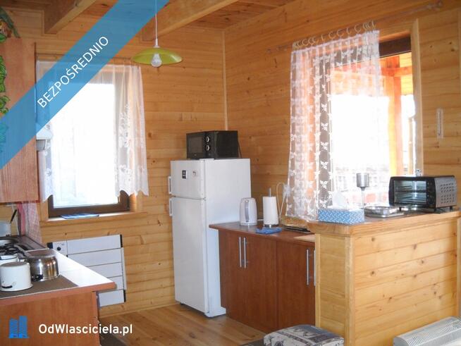 Dom drewniany z działką