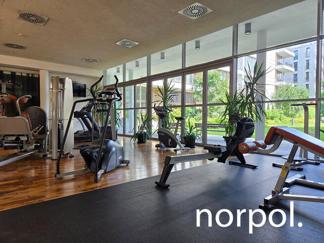 Stylowy apartament 71m2 w Angel Plaza – centrum Krakowa, taras, wellness spa