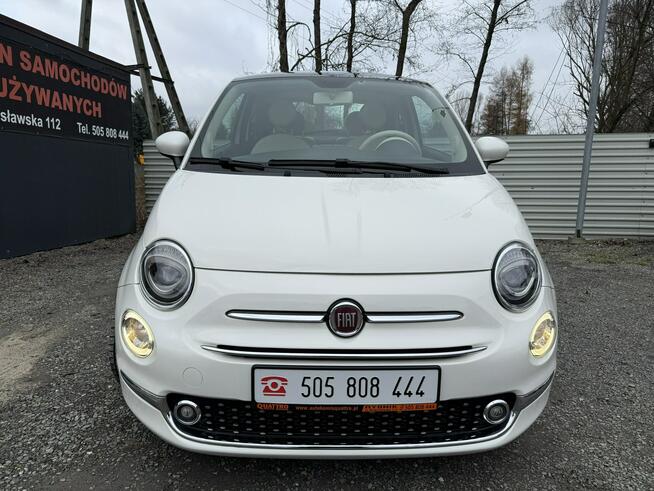 Fiat 500 LED. PANORAMA. LIFT. PÓŁ-SKÓRA