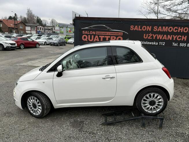 Fiat 500 LED. PANORAMA. LIFT. PÓŁ-SKÓRA