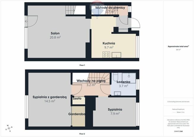 Dom szeregowy + działka + garaż = 3 w 1.