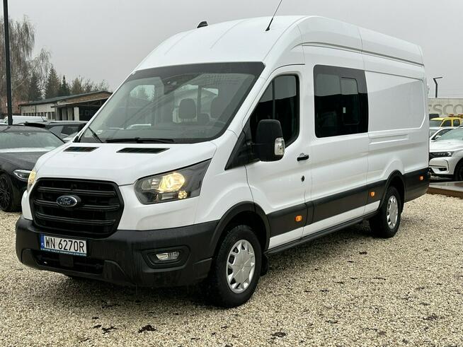 Ford Transit 350 2.0 EcoBlue Trend 130KM L4H3 RWD! Salon Polska! Brygadówka ! 6 os.