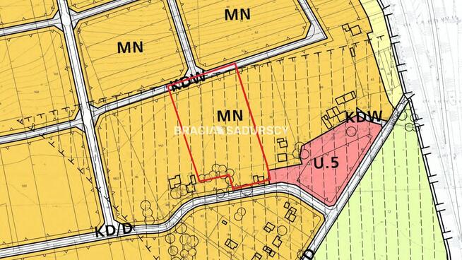 Działka budowlana Kraków Nowa Huta, Narcyza