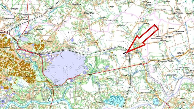 Działka budowlana Kraków Nowa Huta, Narcyza