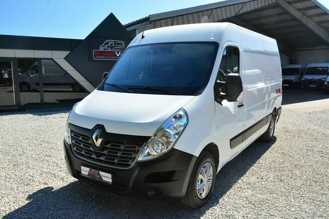 Renault Master średniak L2H2 3 osobowy blaszak pełna opcja regały serwis 130KM