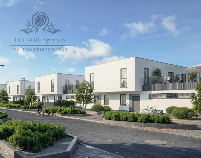 Mieszkanie Atrialne 82,49m2 +ogród 17,01m2 + taras 21,95m2 + mp/ Jagodno