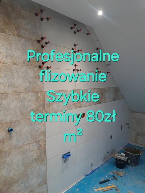 Fliziarz Glazurnik 80 zł za m2 robocizna flizowania