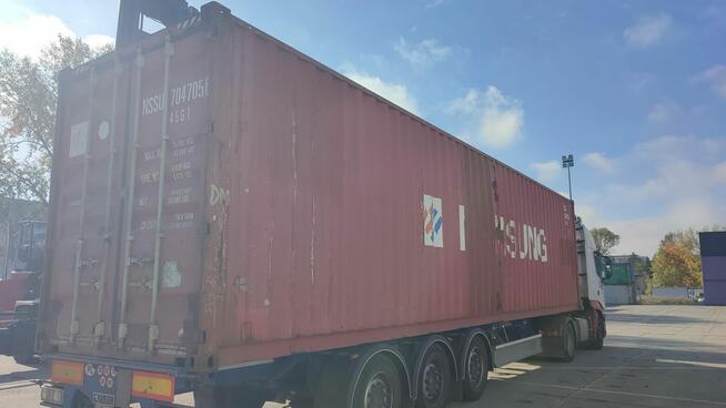 Kontener morski magazynowy - 40 HC, używany - Pewny Kontener